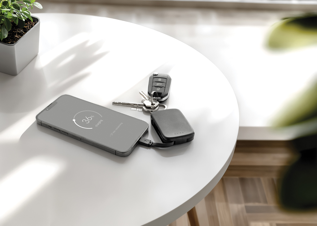 Llavero Nexo y batería externa 2000 mAh con cables RCS - Tecnología - Regalo Promocional Personalizado - imagen 12