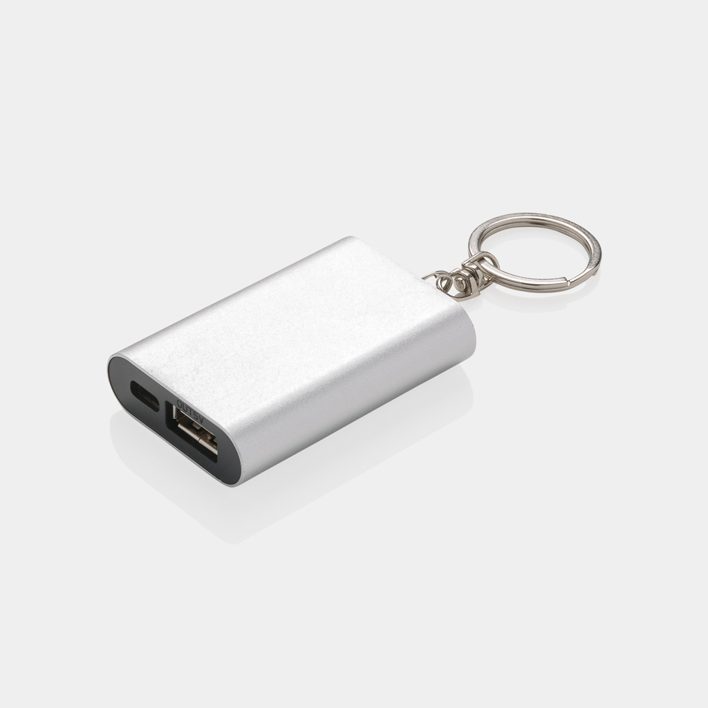 Powerbank llavero personalizado de aluminio de 1000 mAh - Tecnología - Regalo Promocional Personalizado - vista alternativa