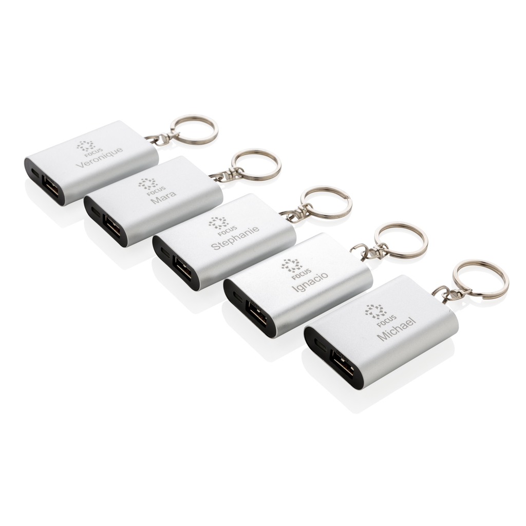 Powerbank llavero personalizado de aluminio de 1000 mAh - Tecnología - Regalo Promocional Personalizado - imagen 8