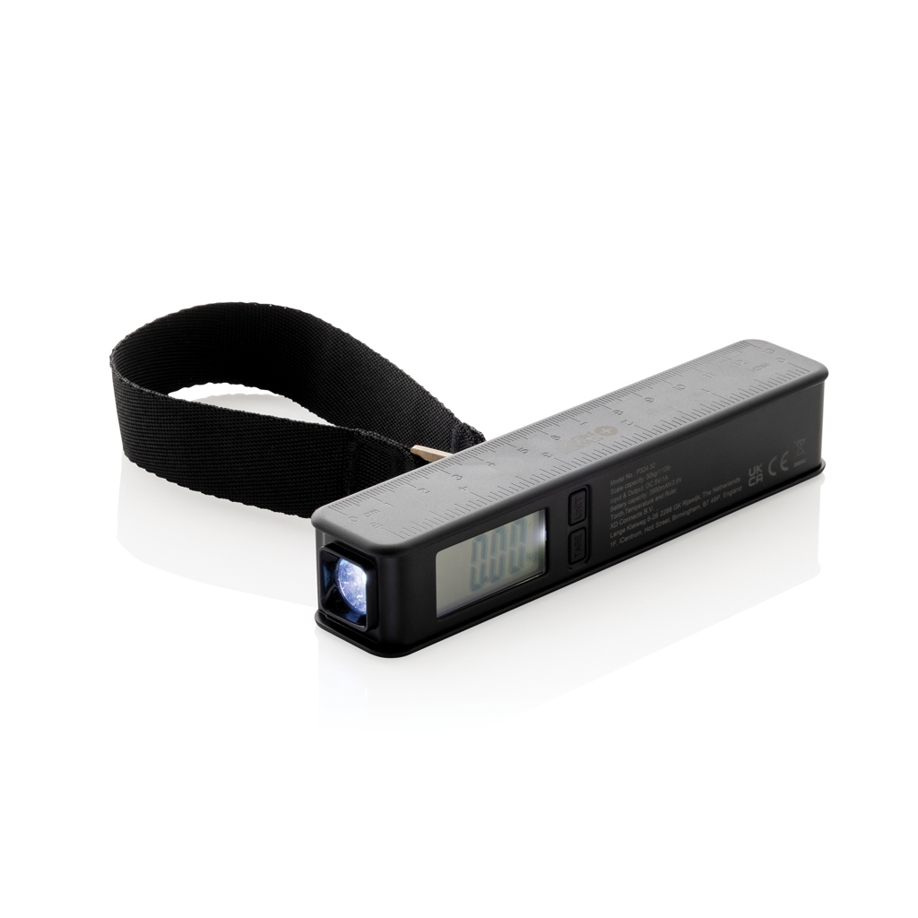 Báscula equipaje Swiss Peak 5 en 1, batería y linterna - Viaje - Regalo Promocional Personalizado - vista alternativa