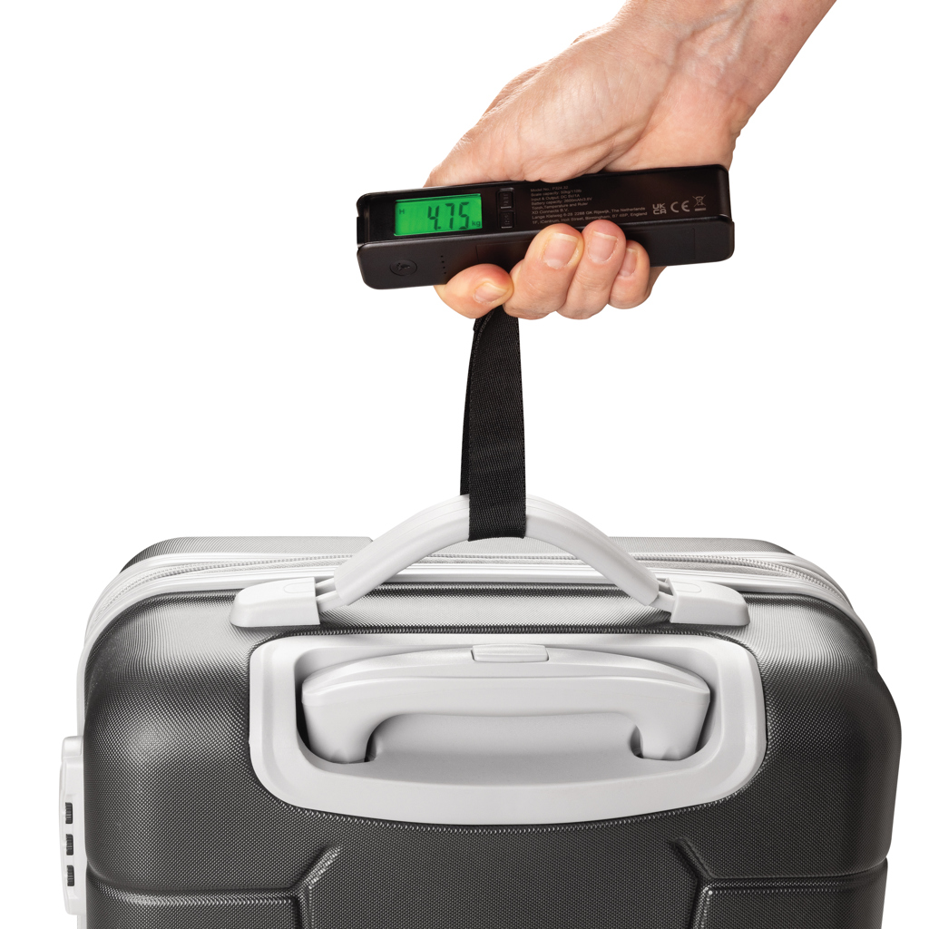 Báscula equipaje Swiss Peak 5 en 1, batería y linterna - Viaje - Regalo Promocional Personalizado - imagen 5