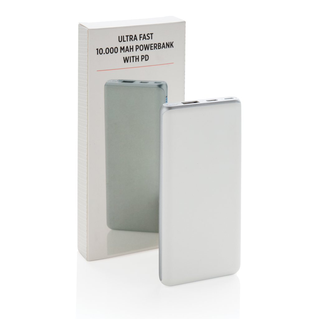 Powerbank ultra rápida personalizada ultra rápida de ABS de 10000 mAh con PD - Tecnología - Regalo Promocional Personalizado - imagen 7