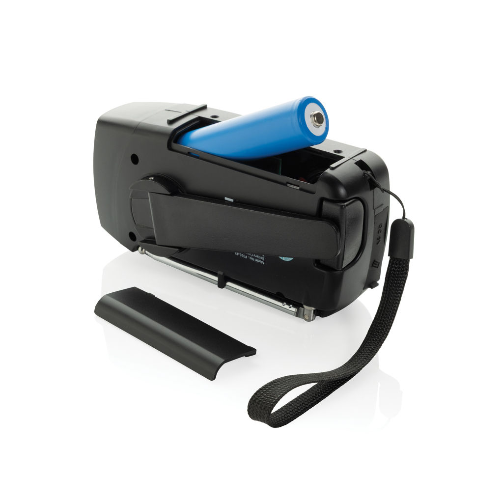 Radio de emergencia plástico reciclado RescueWave RCS - Tecnología - Regalo Promocional Personalizado - imagen 7