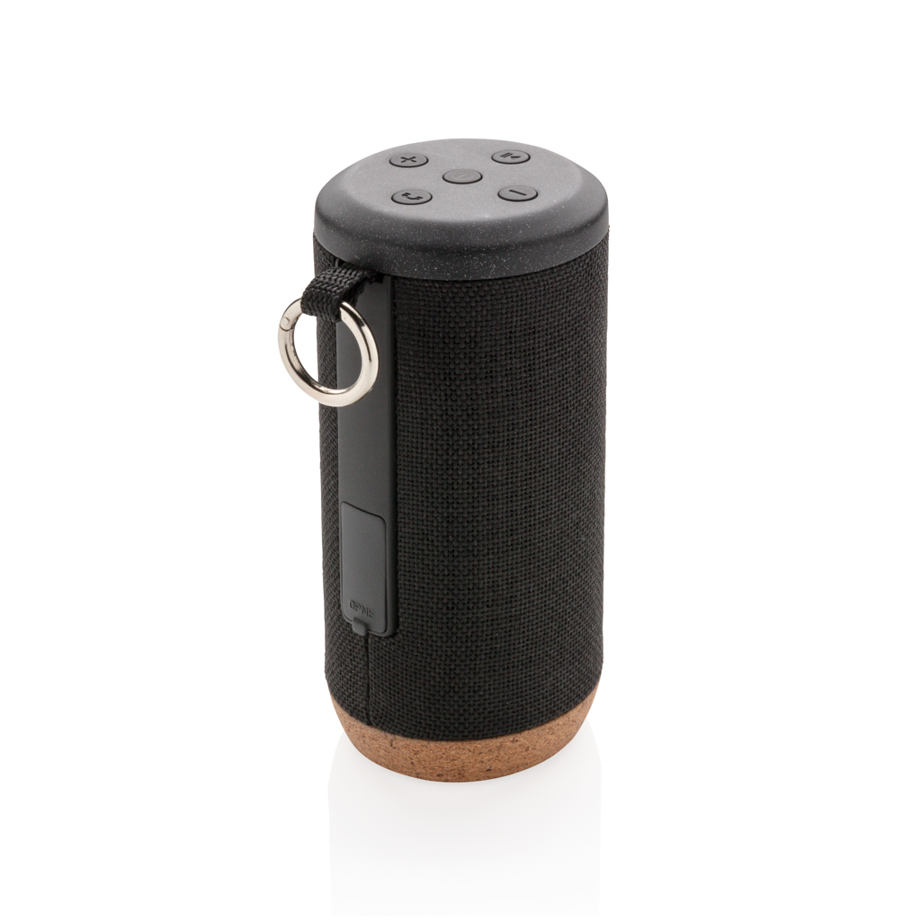 Altavoz inalámbrico personalizado Baia de madera y corcho de 10W - Tecnología - Regalo Promocional Personalizado - vista alternativa
