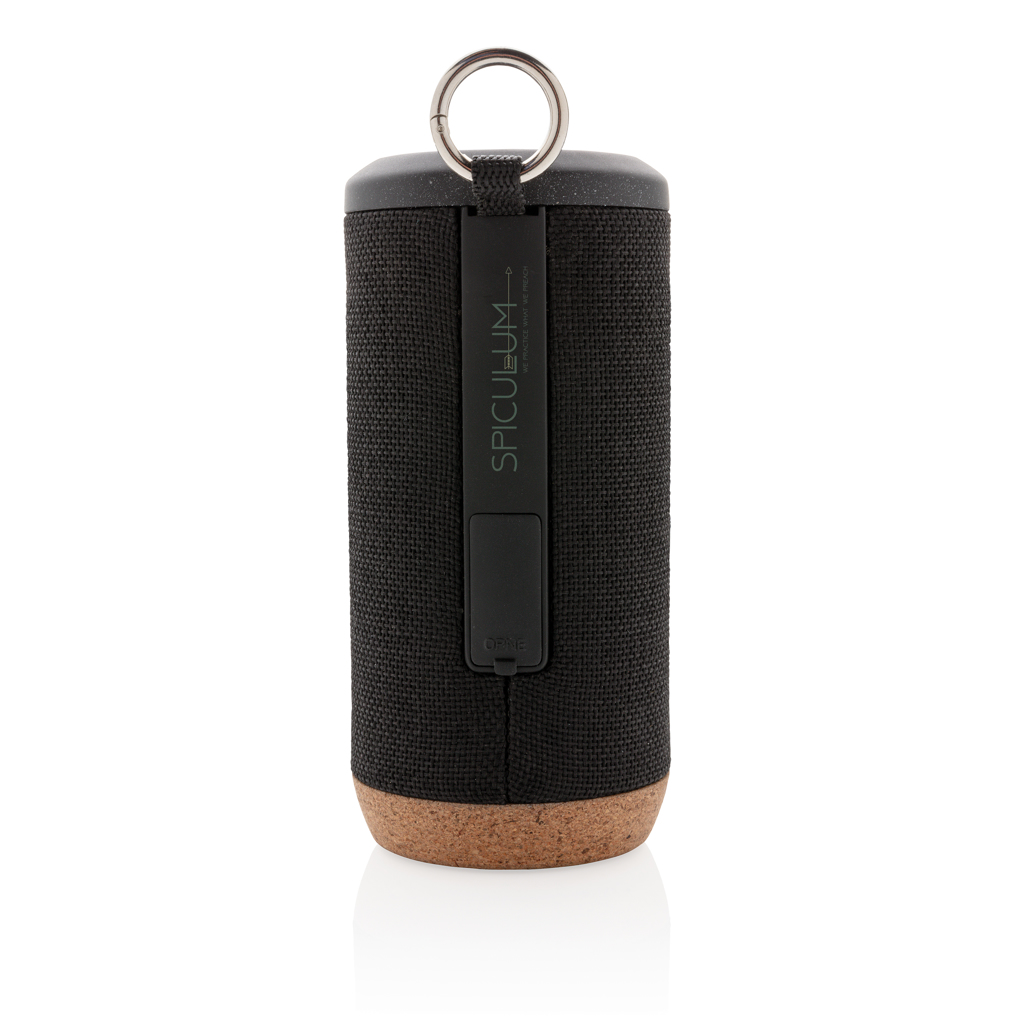Altavoz inalámbrico personalizado Baia de madera y corcho de 10W - Tecnología - Regalo Promocional Personalizado - imagen 8