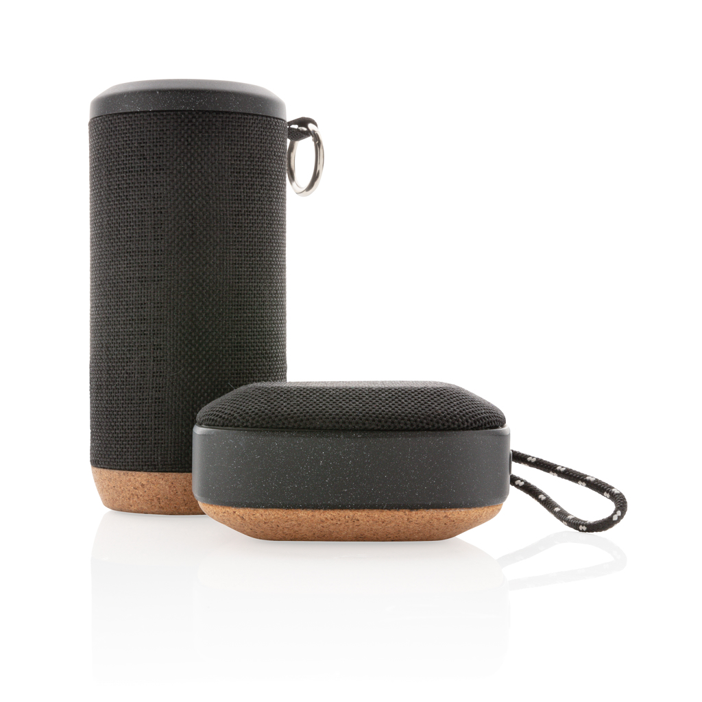 Altavoz inalámbrico personalizado Baia de madera y corcho de 10W - Tecnología - Regalo Promocional Personalizado - imagen 9