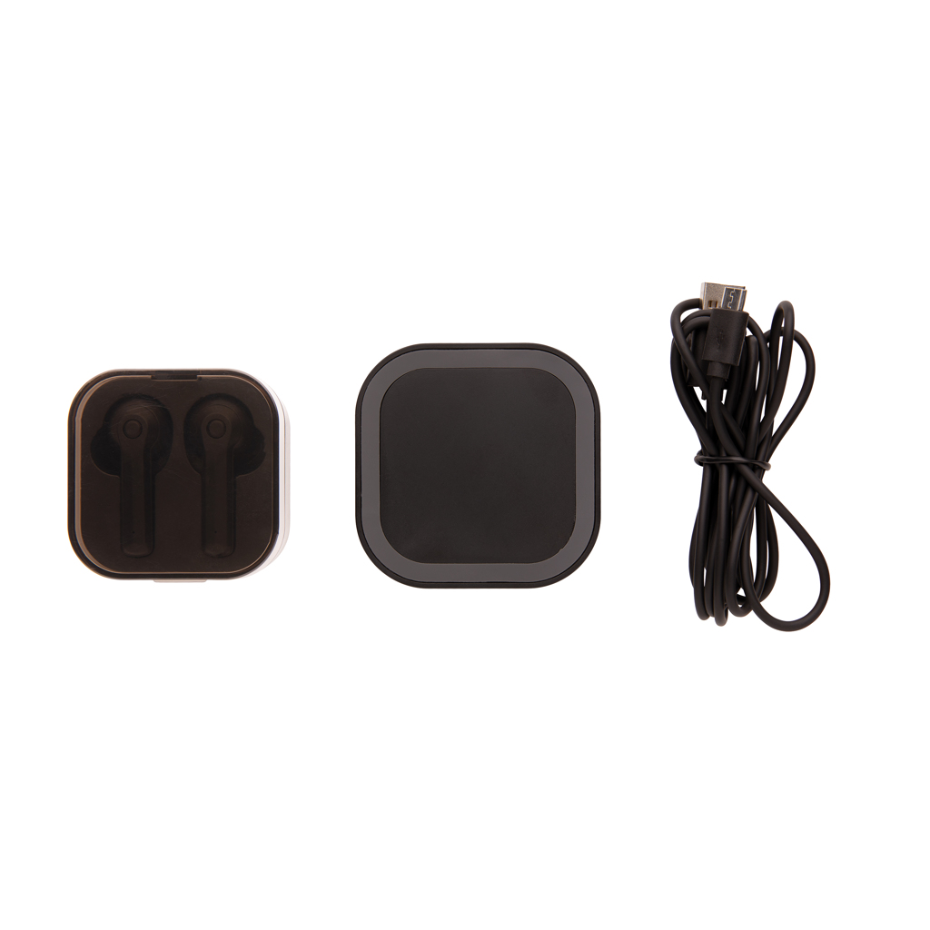 Auriculares TWS en caja de carga inalámbrica - Tecnología - Regalo Promocional Personalizado - imagen 3