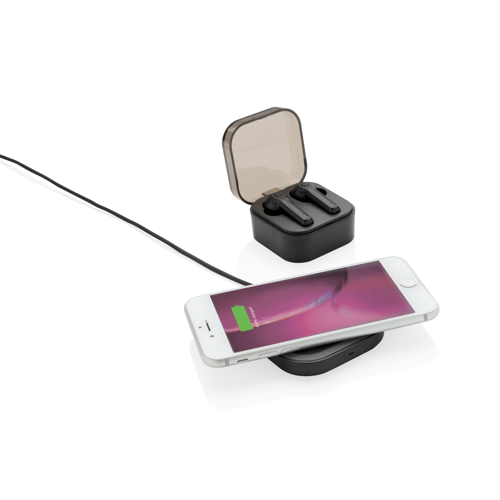 Auriculares TWS en caja de carga inalámbrica - Tecnología - Regalo Promocional Personalizado - imagen 4