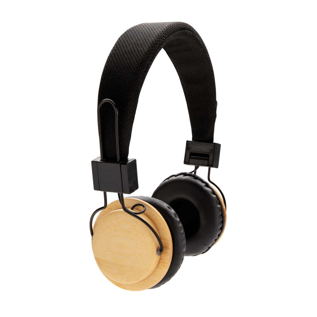 Auriculares inalámbricos bambú - Tecnología - Regalo Promocional Personalizado - imagen 3