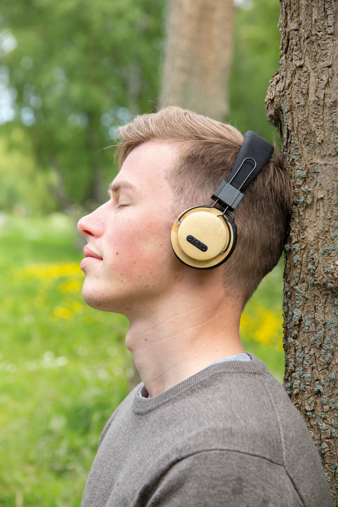 Auriculares inalámbricos bambú - Tecnología - Regalo Promocional Personalizado - imagen 10