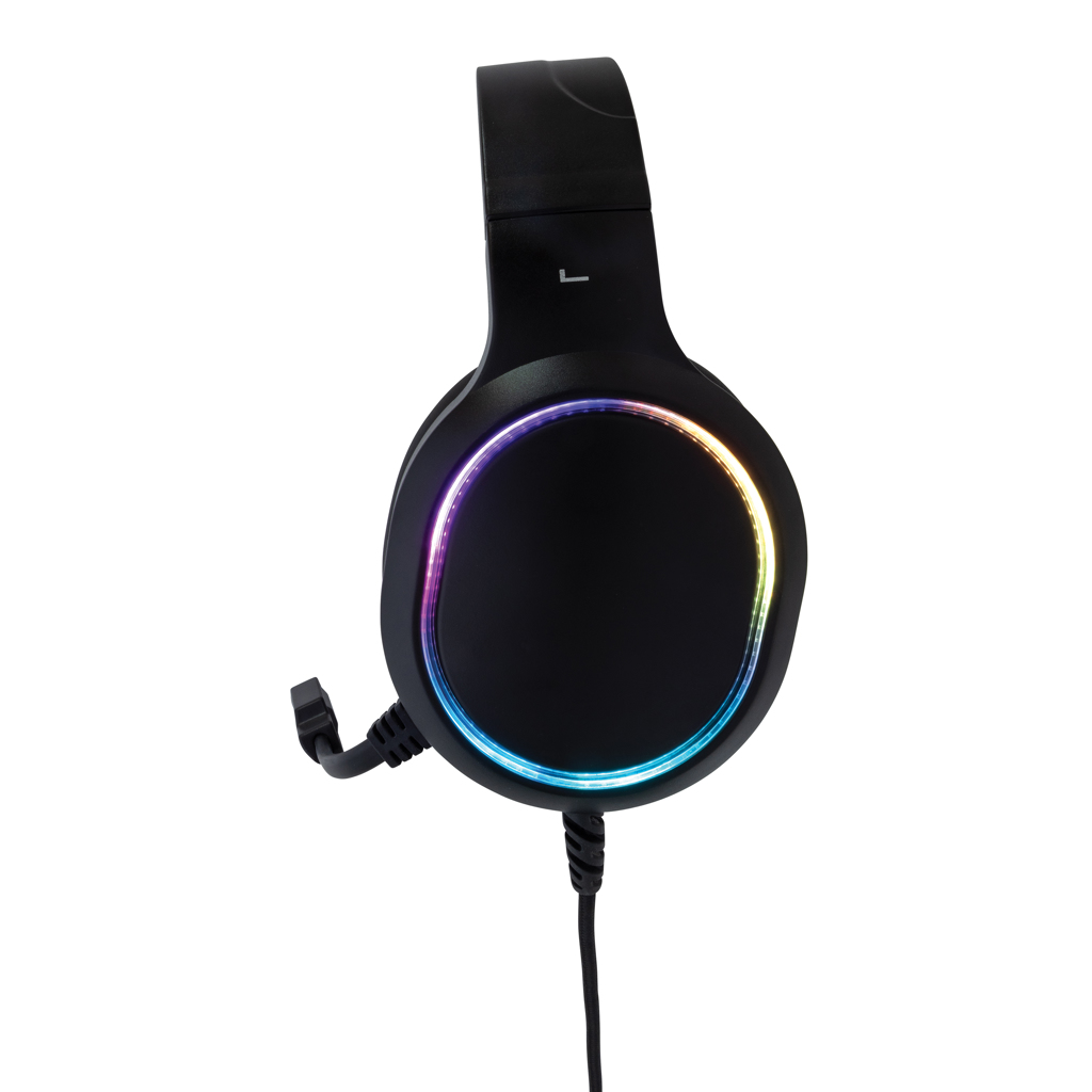 Auriculares personalizados gaming RGB con cable tejido resistente - Tecnología - Regalo Promocional Personalizado - imagen 3