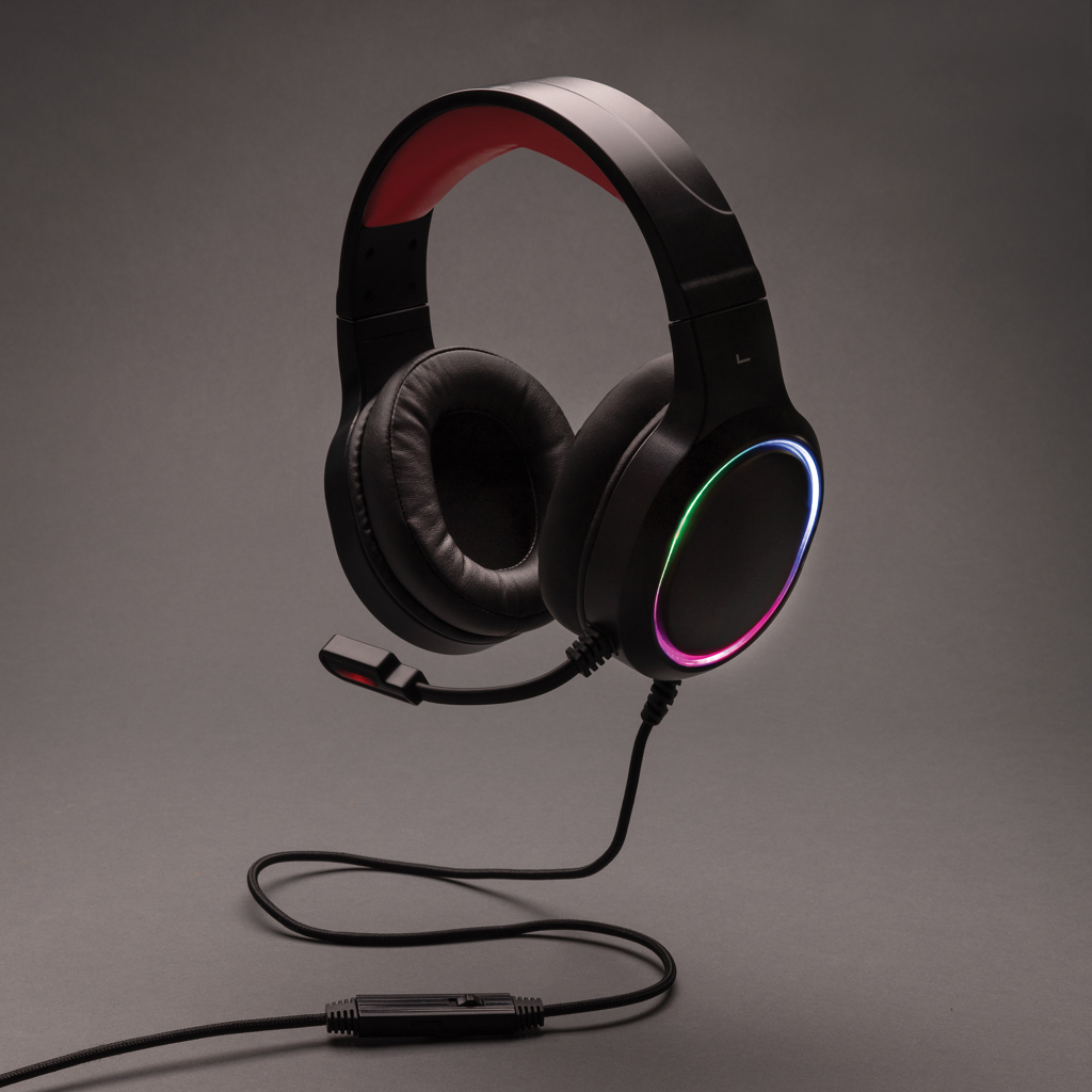 Auriculares personalizados gaming RGB con cable tejido resistente - Tecnología - Regalo Promocional Personalizado - imagen 7