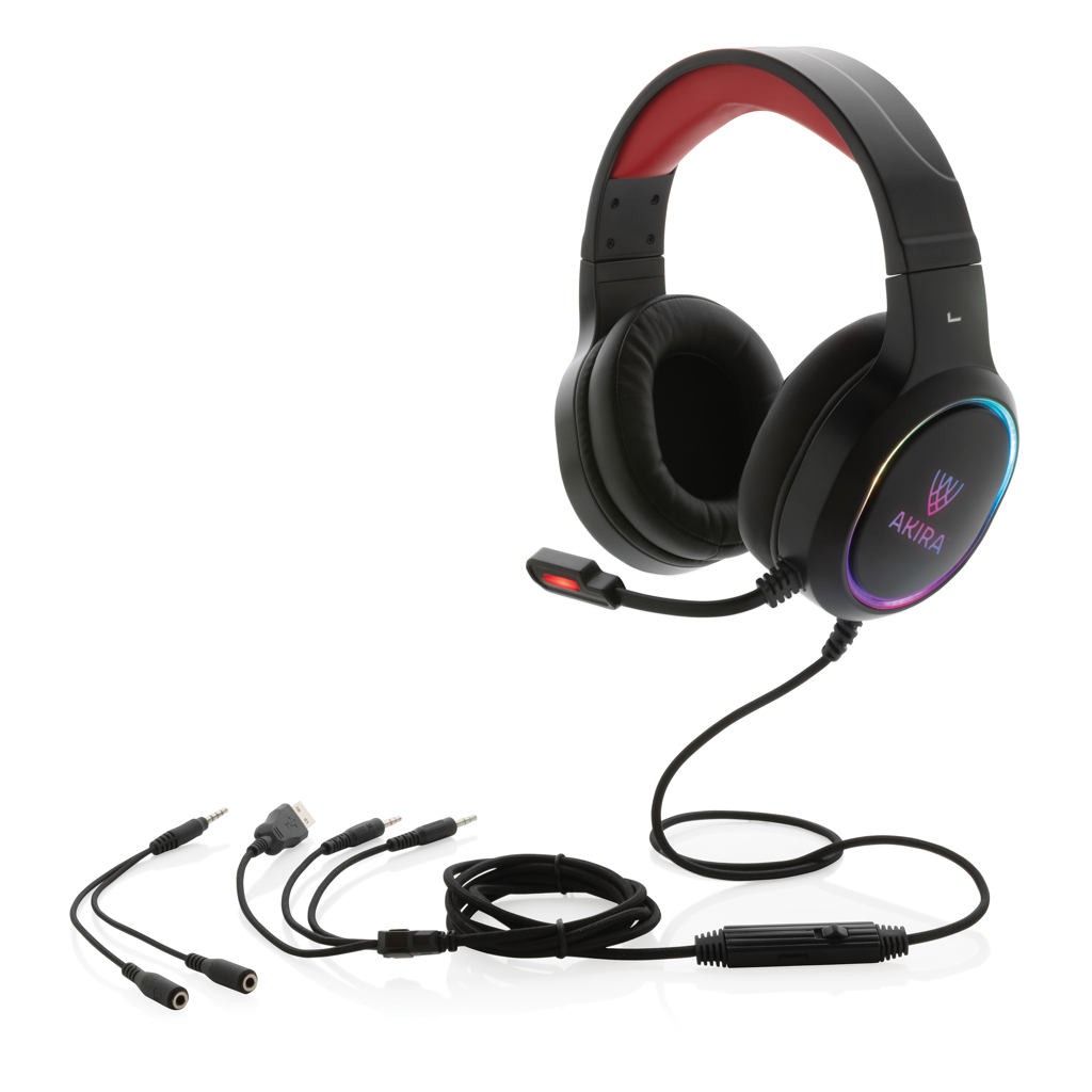 Auriculares personalizados gaming RGB con cable tejido resistente - Tecnología - Regalo Promocional Personalizado - imagen 9