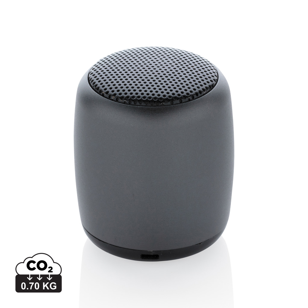 Mini altavoz inalámbrico personalizado de aluminio de bolsillo de 3W - Tecnología - Regalo Promocional Personalizado