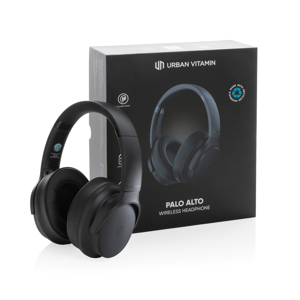 Auriculares personalizados Urban Vitamin Palo Alto RCS de plástico reciclado - Tecnología - Regalo Promocional Personalizado - imagen 7