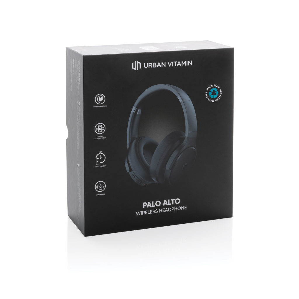 Auriculares personalizados Urban Vitamin Palo Alto RCS de plástico reciclado - Tecnología - Regalo Promocional Personalizado - imagen 24
