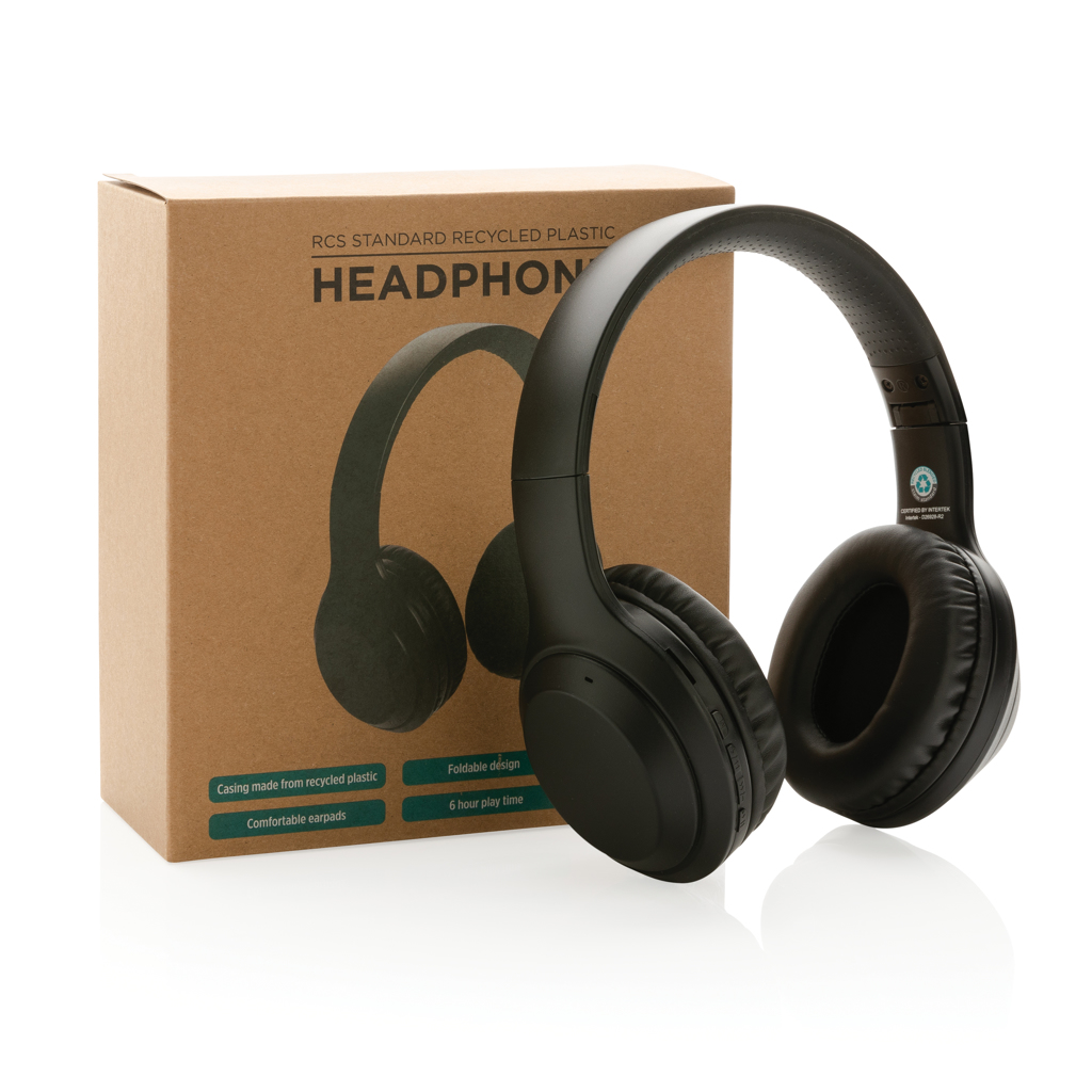 Auriculares de plástico reciclado estándar RCS - Tecnología - Regalo Promocional Personalizado - imagen 9
