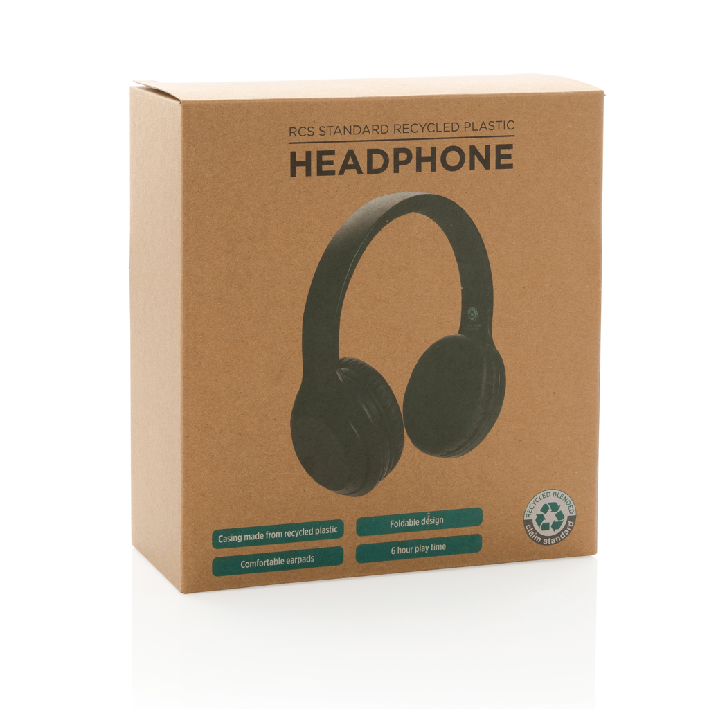 Auriculares de plástico reciclado estándar RCS - Tecnología - Regalo Promocional Personalizado - imagen 10