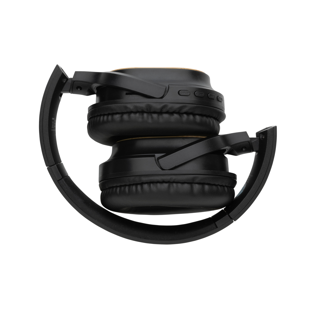 Auriculares Elite inalámbricos plegables RCS y bambú - Tecnología - Regalo Promocional Personalizado - imagen 5