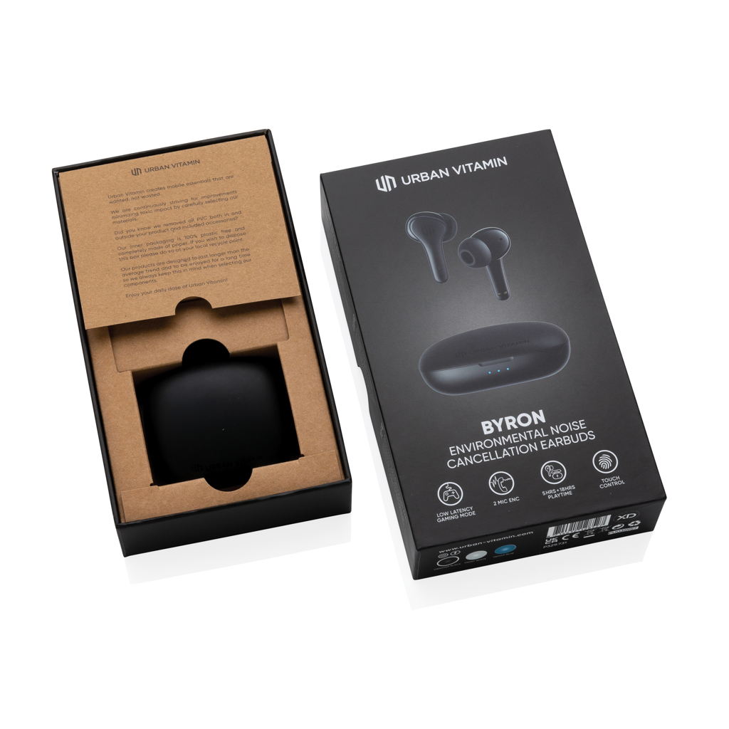 Auriculares personalizados Byron Urban Vitamin con ENC y modo gaming - Tecnología - Regalo Promocional Personalizado - imagen 8