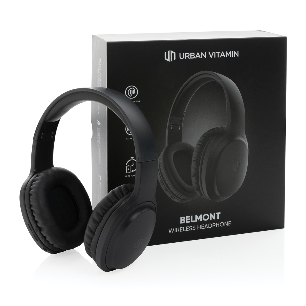Auriculares inalámbricos personalizados Belmont Urban Vitamin con botón graves - Tecnología - Regalo Promocional Personalizado - imagen 6