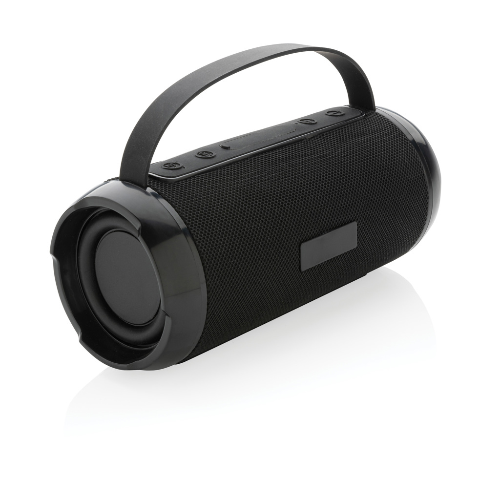 Altavoz impermeable personalizado Soundboom de ABS y PET reciclado RCS de 6W - Tecnología - Regalo Promocional Personalizado - vista alternativa