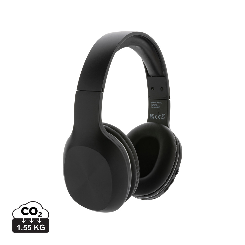 Auriculares inalámbricos personalizados JAM de plástico reciclado RCS - Tecnología - Regalo Promocional Personalizado