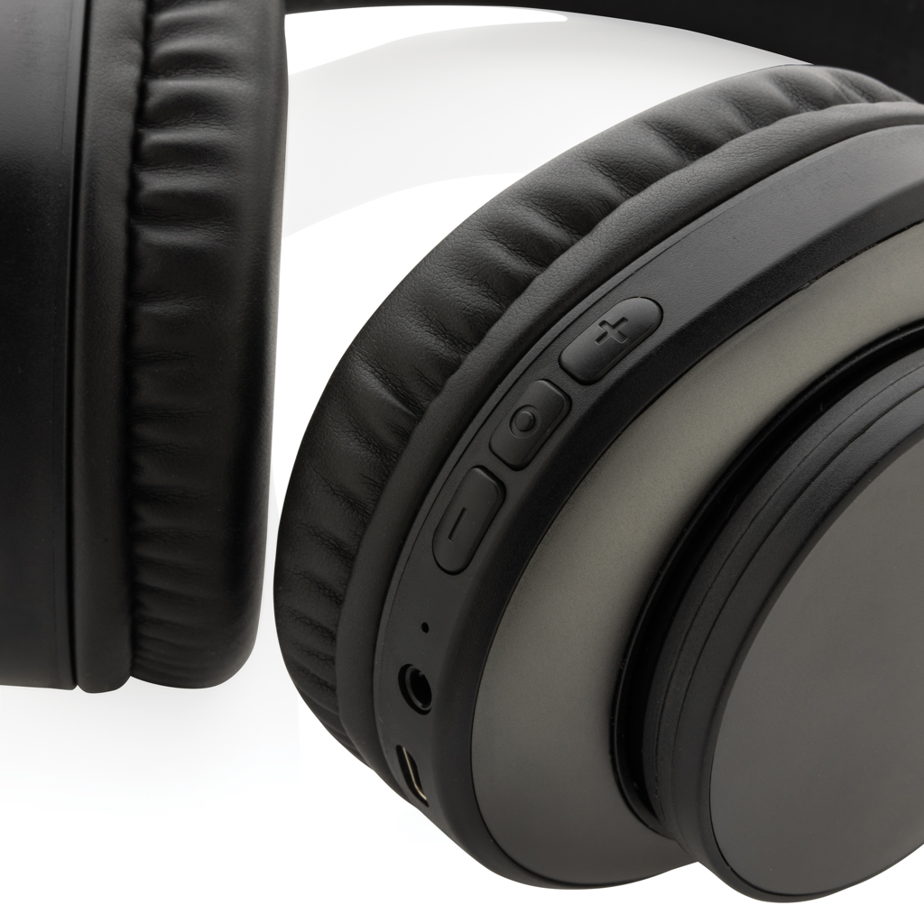 Auriculares inalámbricos personalizados Terra RCS plegables de aluminio reciclado - Tecnología - Regalo Promocional Personalizado - imagen 7