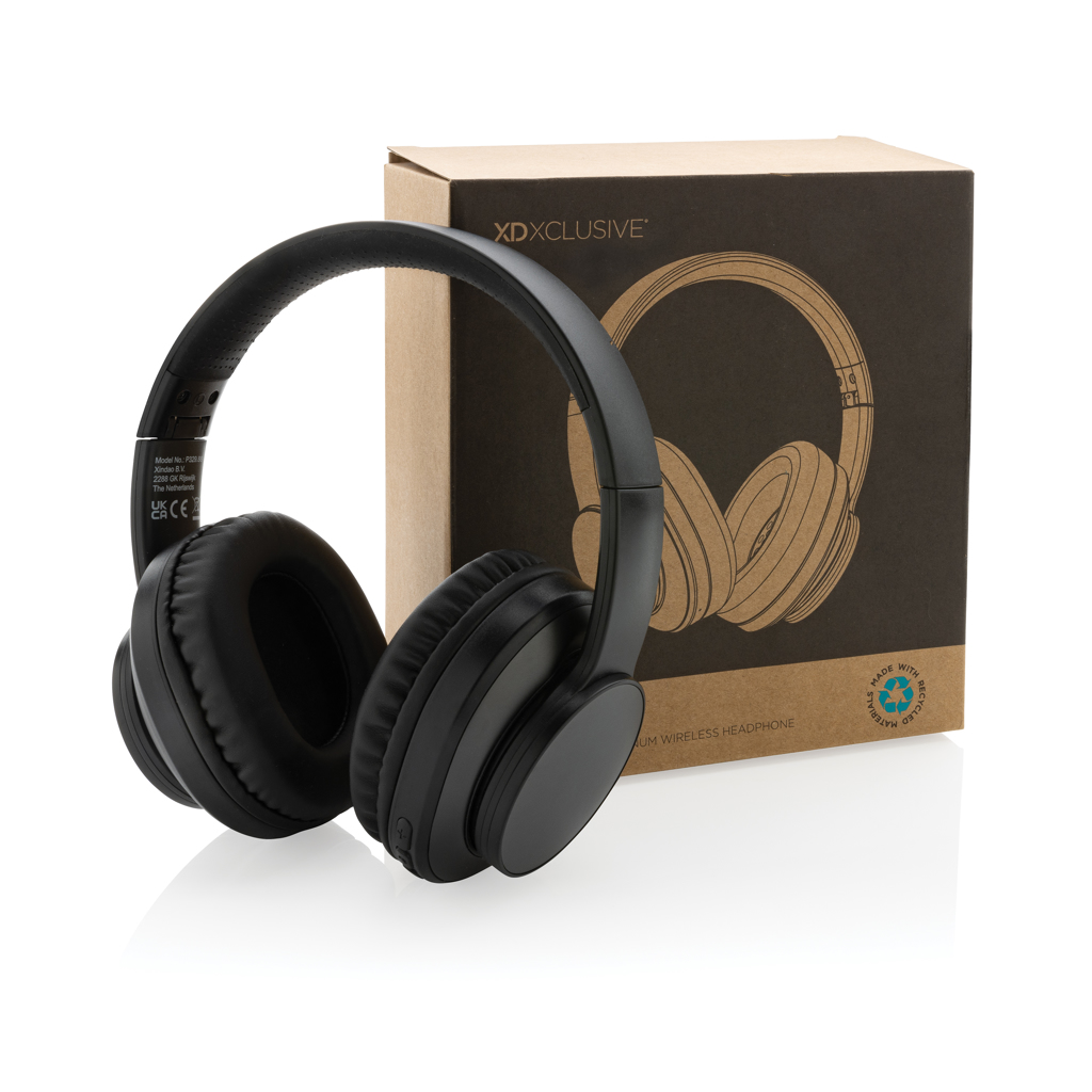Auriculares inalámbricos personalizados Terra RCS plegables de aluminio reciclado - Tecnología - Regalo Promocional Personalizado - imagen 15