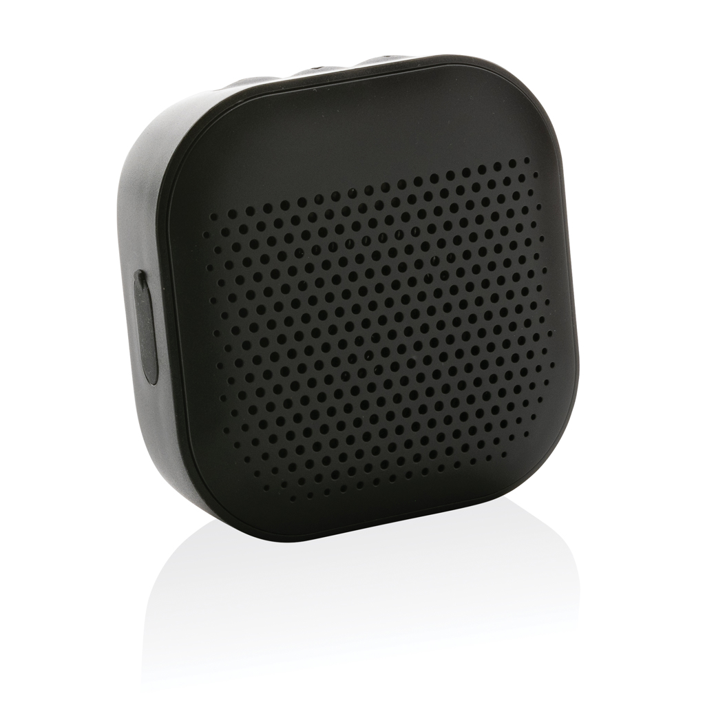 Altavoz personalizado Soundbox de 3W con plástico reciclado RCS resistente agua - Tecnología - Regalo Promocional Personalizado - vista alternativa