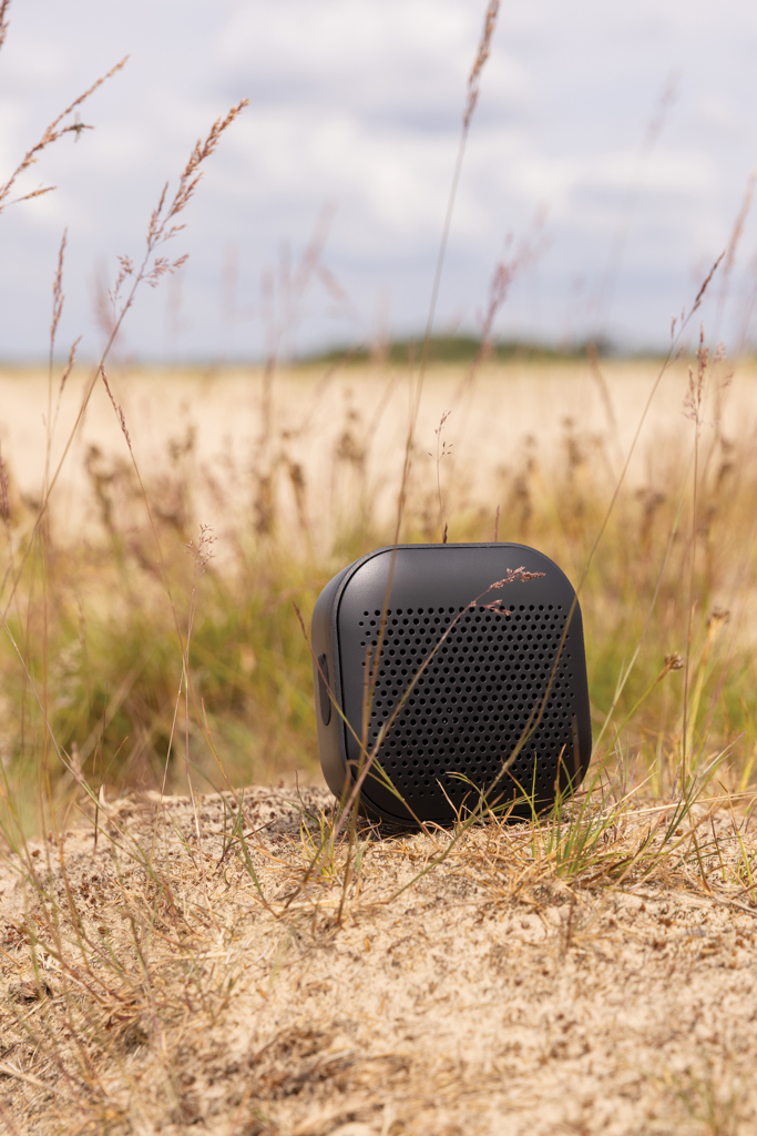 Altavoz personalizado Soundbox de 3W con plástico reciclado RCS resistente agua - Tecnología - Regalo Promocional Personalizado - imagen 9