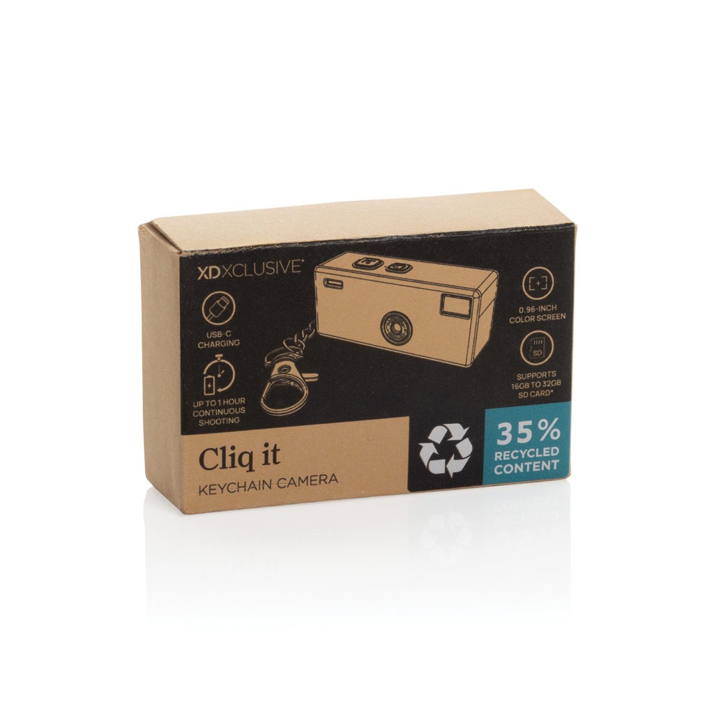 Cámara llavero Cliq it RCS reciclada - Tecnología - Regalo Promocional Personalizado - imagen 15