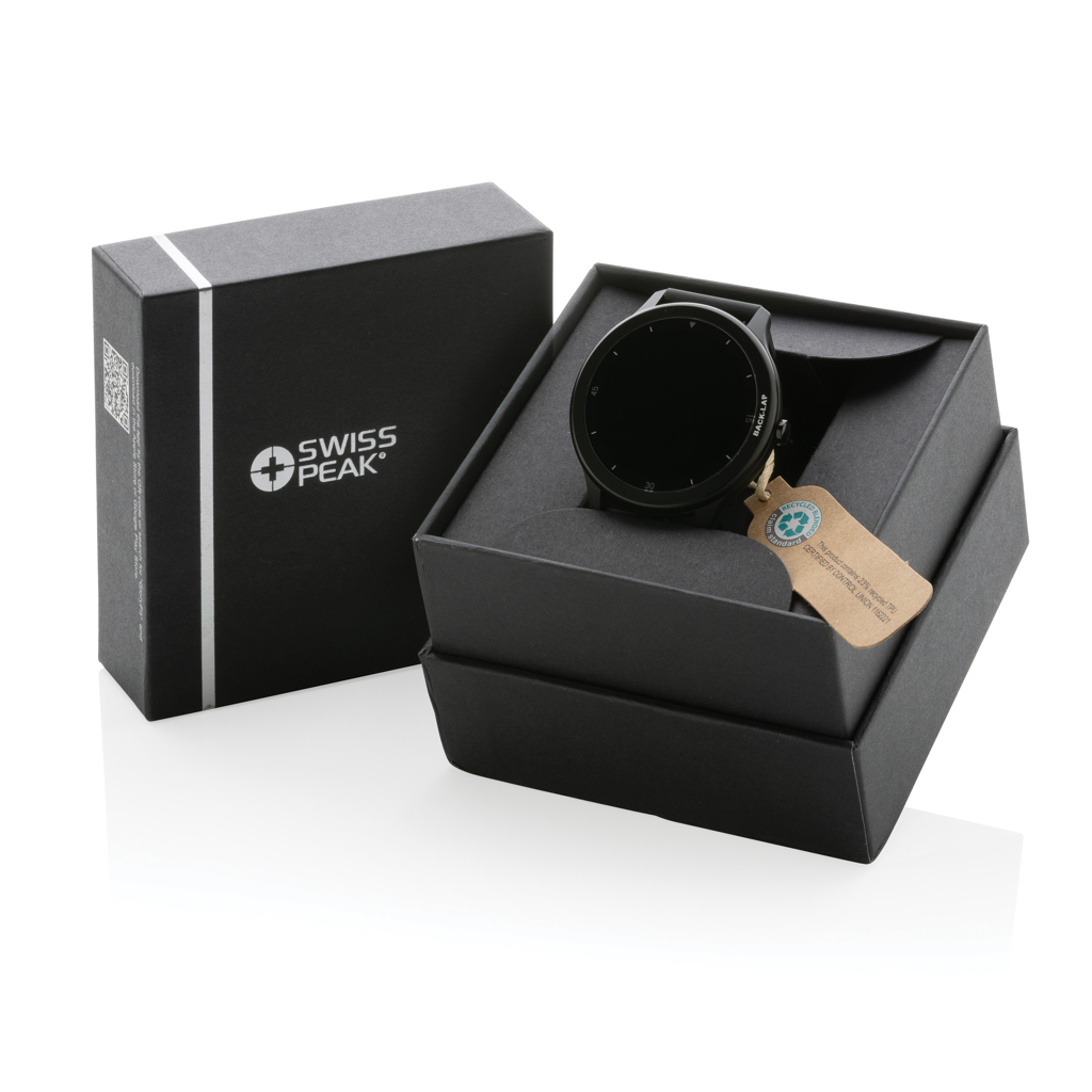 Reloj personalizado Swiss Peak RCS TPU reciclado con pantalla táctil completa - Tecnología - Regalo Promocional Personalizado - imagen 15