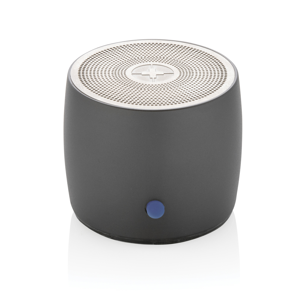 Altavoz personalizado de graves Swiss Peak RCS de aluminio reciclado de 3W - Tecnología - Regalo Promocional Personalizado - vista alternativa