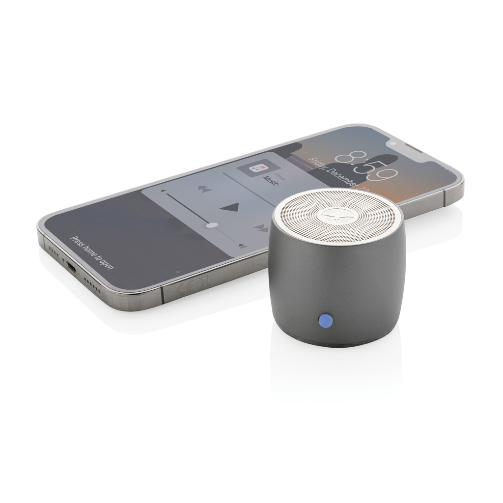 Altavoz personalizado de graves Swiss Peak RCS de aluminio reciclado de 3W - Tecnología - Regalo Promocional Personalizado - imagen 3