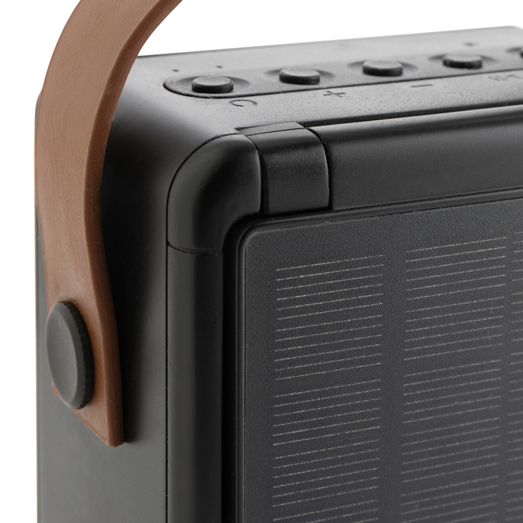 Altavoz solar personalizado Skywave de 12W con plástico reciclado RCS - Tecnología - Regalo Promocional Personalizado - imagen 11
