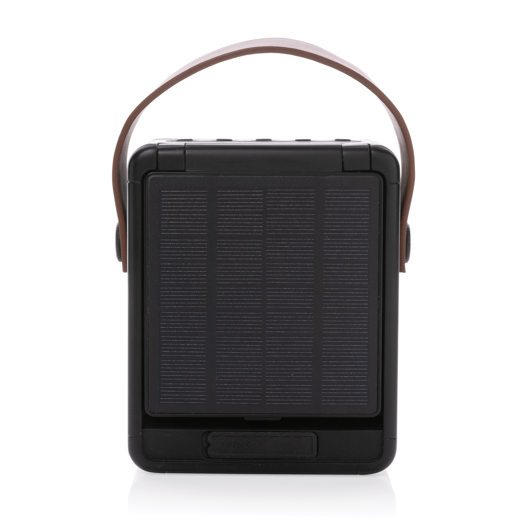 Altavoz solar personalizado Skywave de 12W con plástico reciclado RCS - Tecnología - Regalo Promocional Personalizado - imagen 8