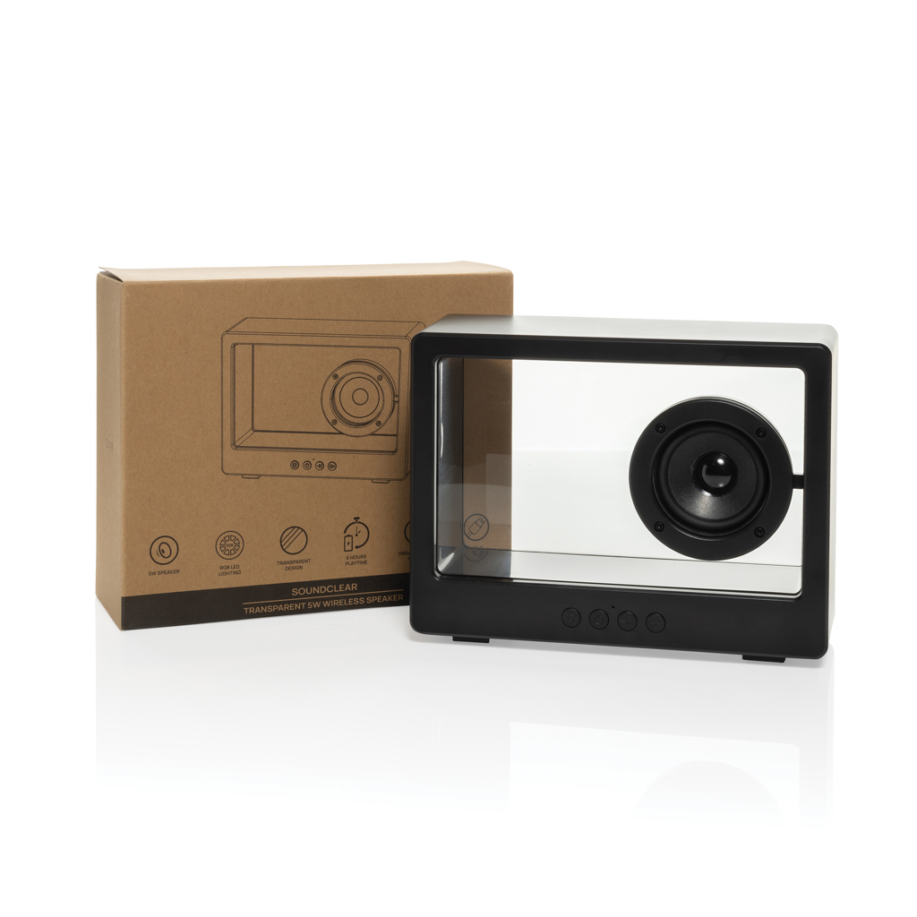 Altavoz inalámbrico Soundclear Transparent 5W - Tecnología - Regalo Promocional Personalizado - imagen 3