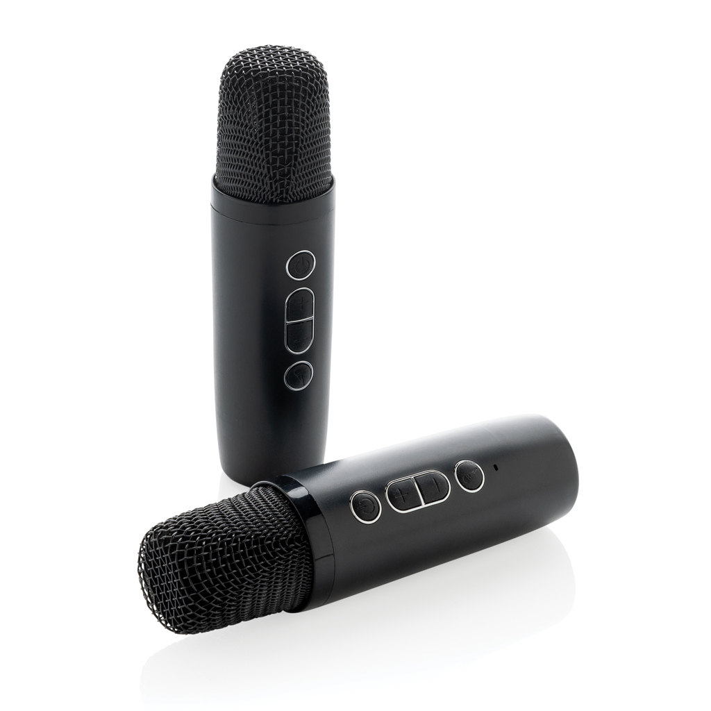 Set personalizado karaoke Singvibe RCS de plástico reciclado con doble micrófono - Tecnología - Regalo Promocional Personalizado - imagen 7
