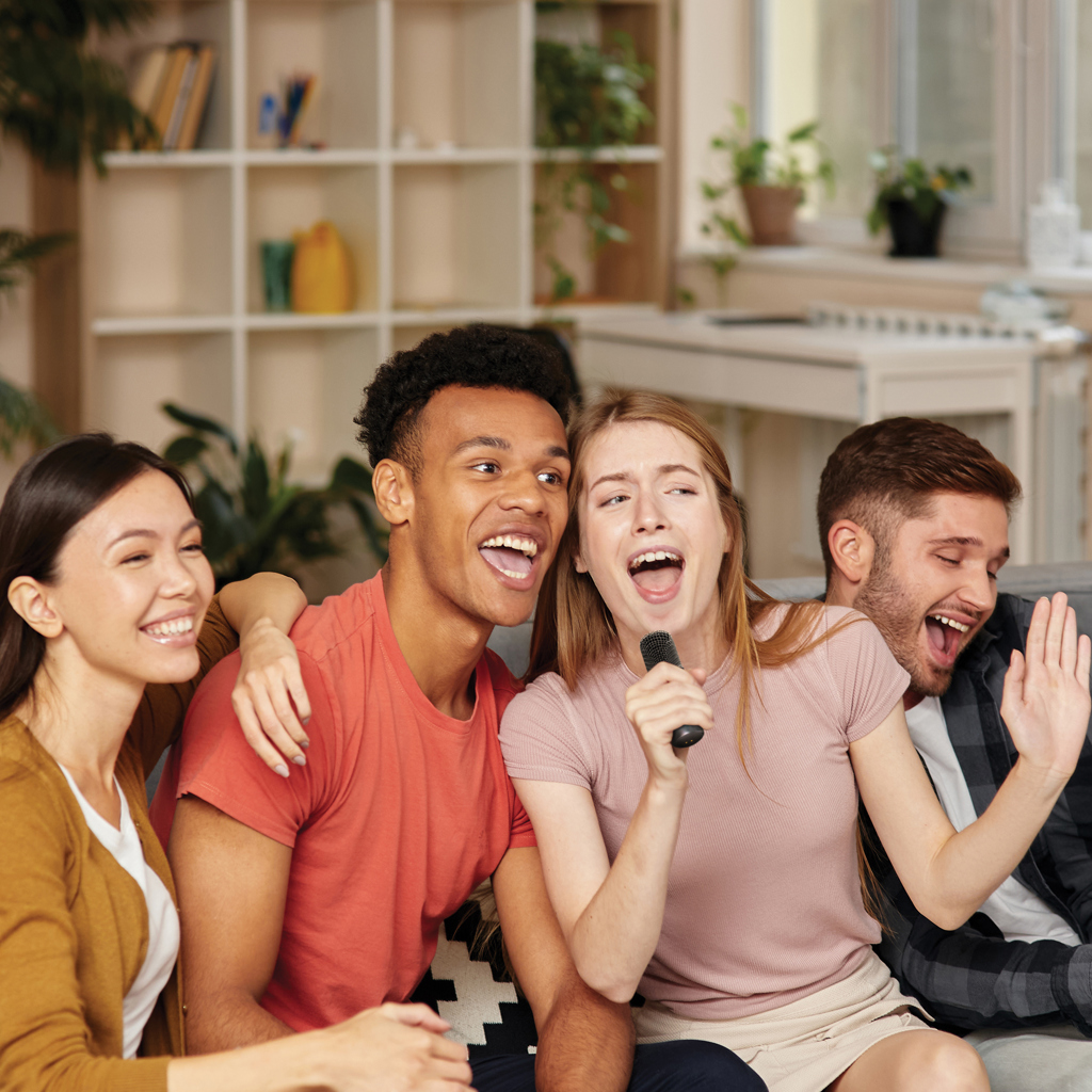 Set personalizado karaoke Singvibe RCS de plástico reciclado con doble micrófono - Tecnología - Regalo Promocional Personalizado - imagen 12
