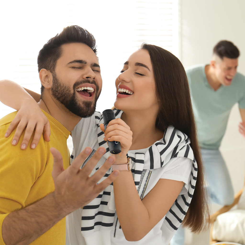 Set personalizado karaoke Singvibe RCS de plástico reciclado con doble micrófono - Tecnología - Regalo Promocional Personalizado - imagen 13