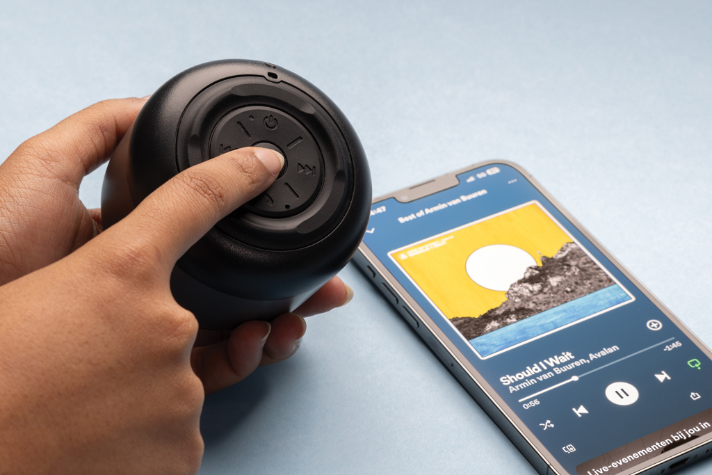 Altavoz BeatBuddy plástico reciclado 3W - Tecnología - Regalo Promocional Personalizado - imagen 8