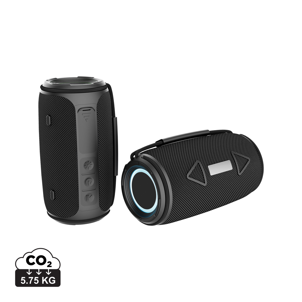 Altavoz Prisma RCS 16W plástico reciclado IPX 4 - Tecnología - Regalo Promocional Personalizado