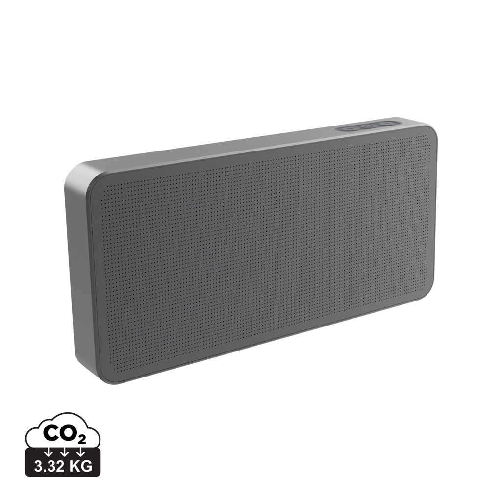 Altavoz 10W Aeris RCS ultrafino IPX5 y batería extraíble - Tecnología - Regalo Promocional Personalizado
