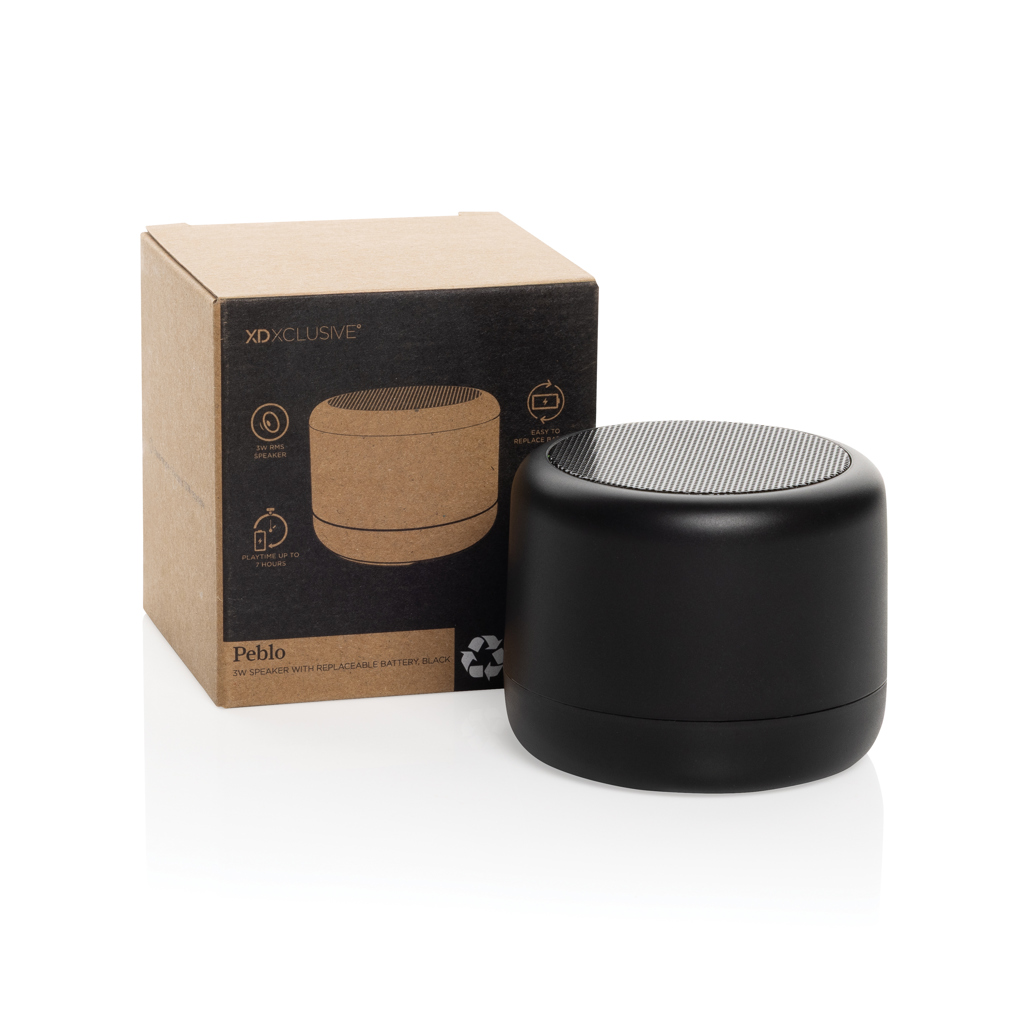 Altavoz Peblo RCS con batería extraíble 3W - Tecnología - Regalo Promocional Personalizado - imagen 3