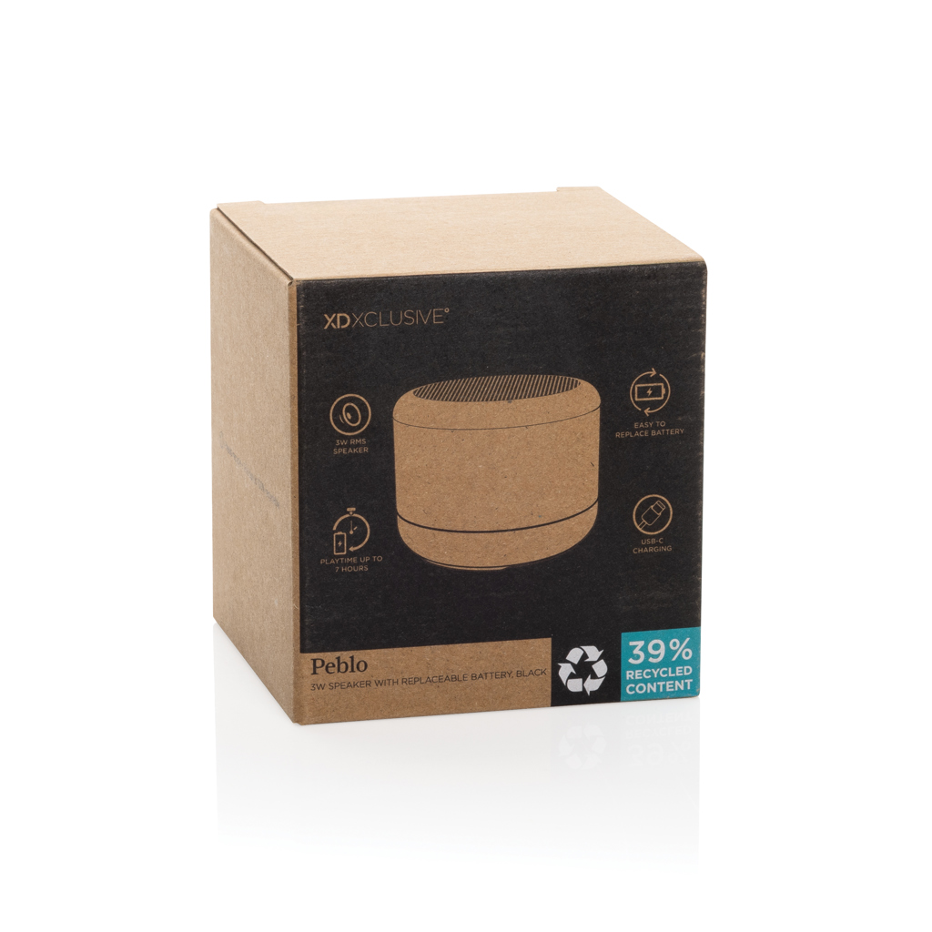 Altavoz Peblo RCS con batería extraíble 3W - Tecnología - Regalo Promocional Personalizado - imagen 12