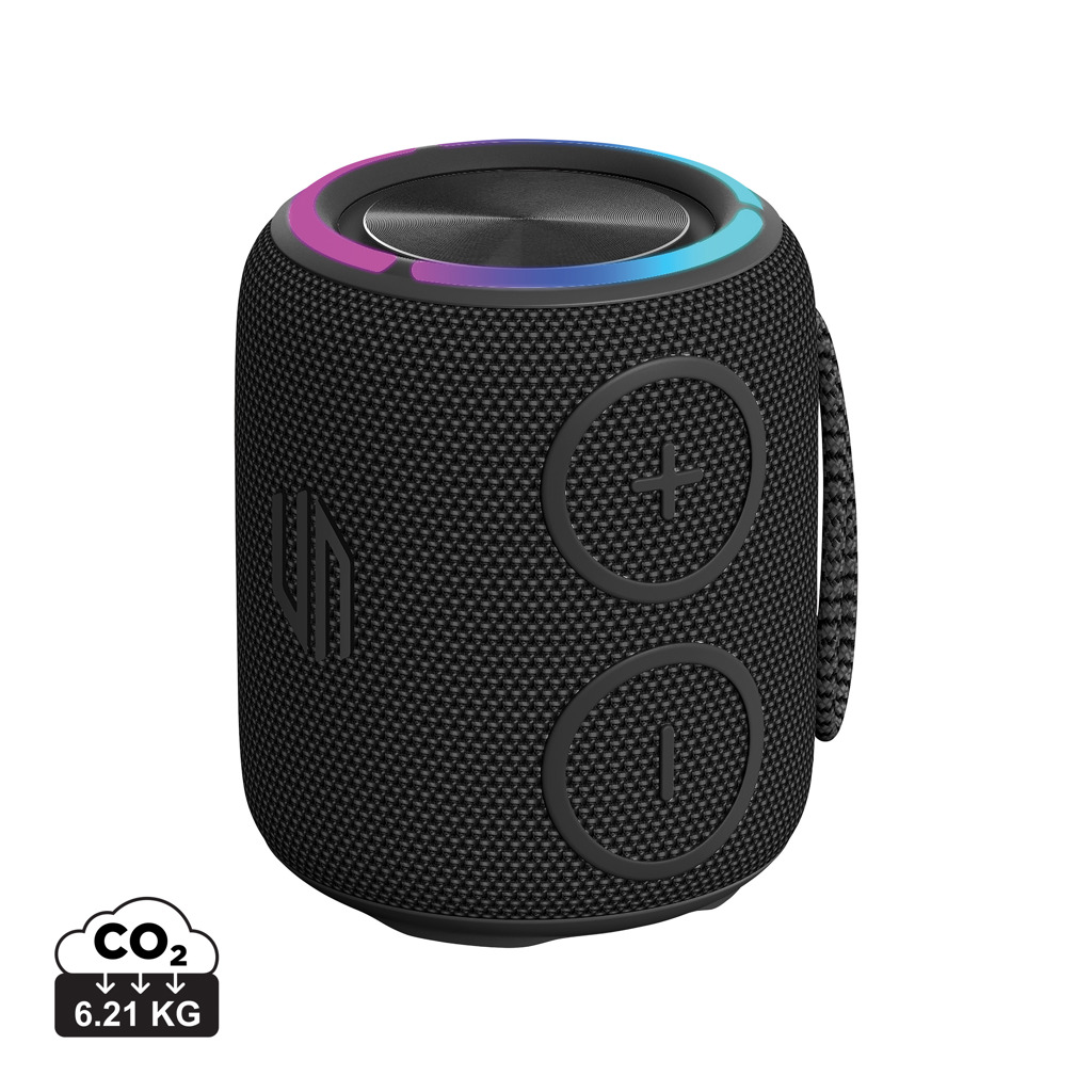 Altavoz personalizado Urban Vitamin Palmdale RCS de plástico de 16W IPX7 - Tecnología - Regalo Promocional Personalizado