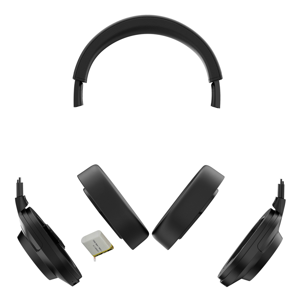 Auriculares inalámbricos personalizados Irvine RCS reciclados y reparables - Tecnología - Regalo Promocional Personalizado - imagen 5