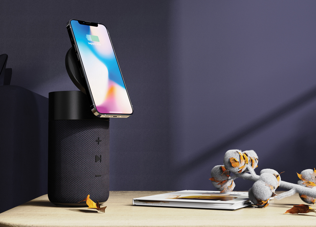 Altavoz personalizado Urban Vitamin Anaheim de 10W RCS reciclado con cargador 15W - Tecnología - Regalo Promocional Personalizado - imagen 14