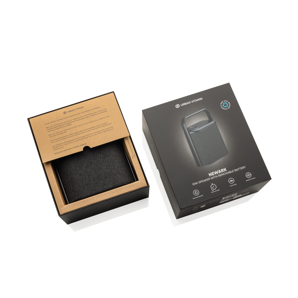 Altavoz Urban Vitamin Newark RCS 10W con batería extraíble - Tecnología - Regalo Promocional Personalizado - imagen 3